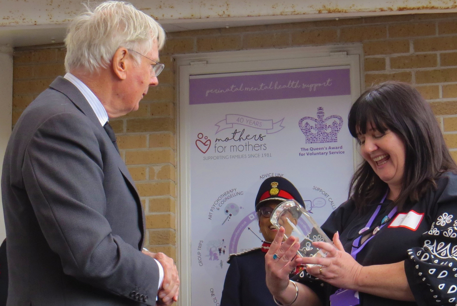The Duke of Gloucester presents The Queen's Award for Voluntary Service