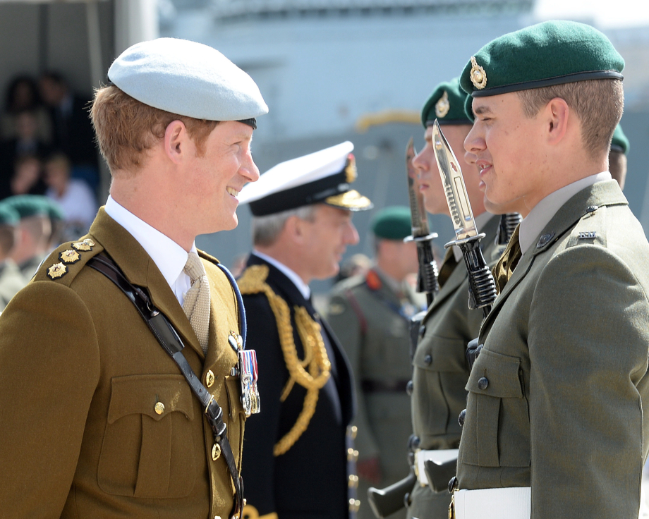 Prince Harry opening the Royal Navy’s amphibious excellence in Plymouth