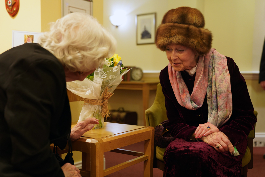 Princess Alexandra attended the Royal Star and Garter Home in Surbiton on their Founders’ Day celebrations. 