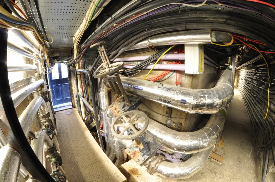 Pipework at Buckingham Palace