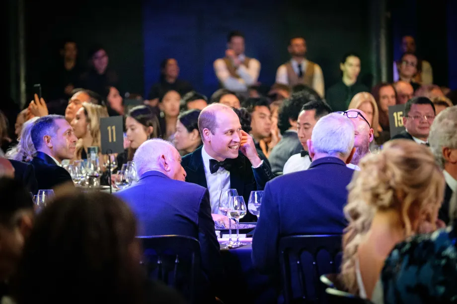 The Duke of Cambridge attends the Centrepoint 50th anniversary gala.