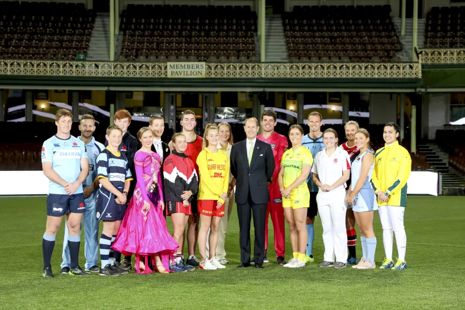 The Earl of Wessex attends a Duke 4Sport engagement in Sydney, Australia