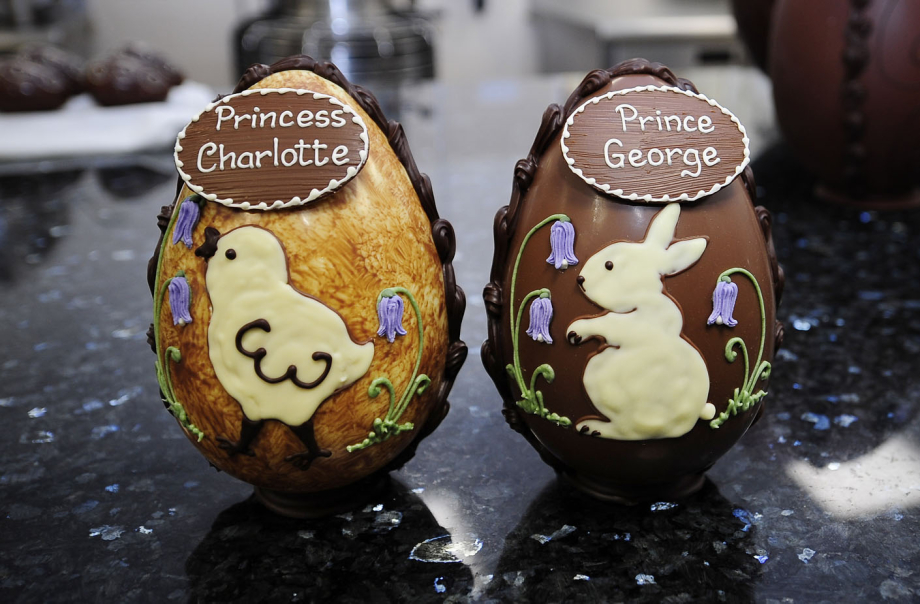 Easter eggs given to Prince George and Princess Charlotte