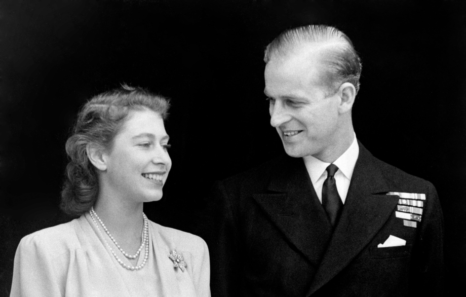 Princess Elizabeth and Prince Philip's engagement photograph