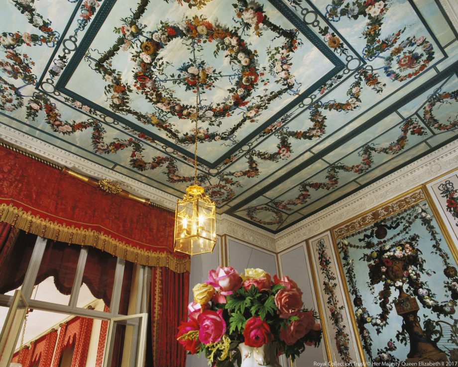 The Mary Moser room in Frogmore House