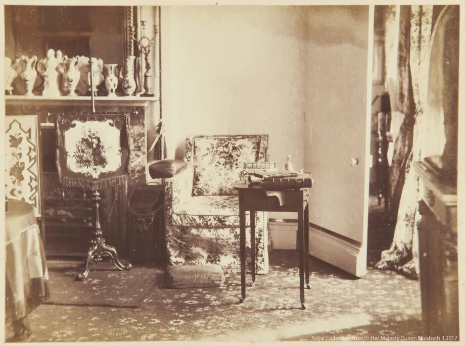 The Duchess of Kent's sitting room