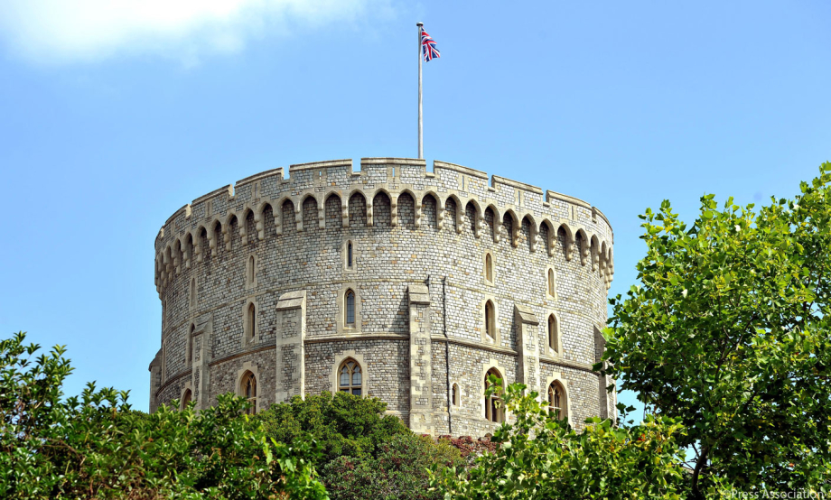 The Round Tower at Windsor Castle where the Georgian Papers are held