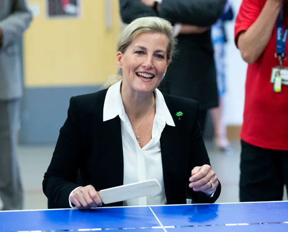The Countess of Wessex visits Treloar School and College 