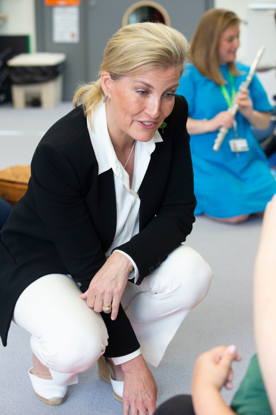 The Countess of Wessex visits Treloar School and College 