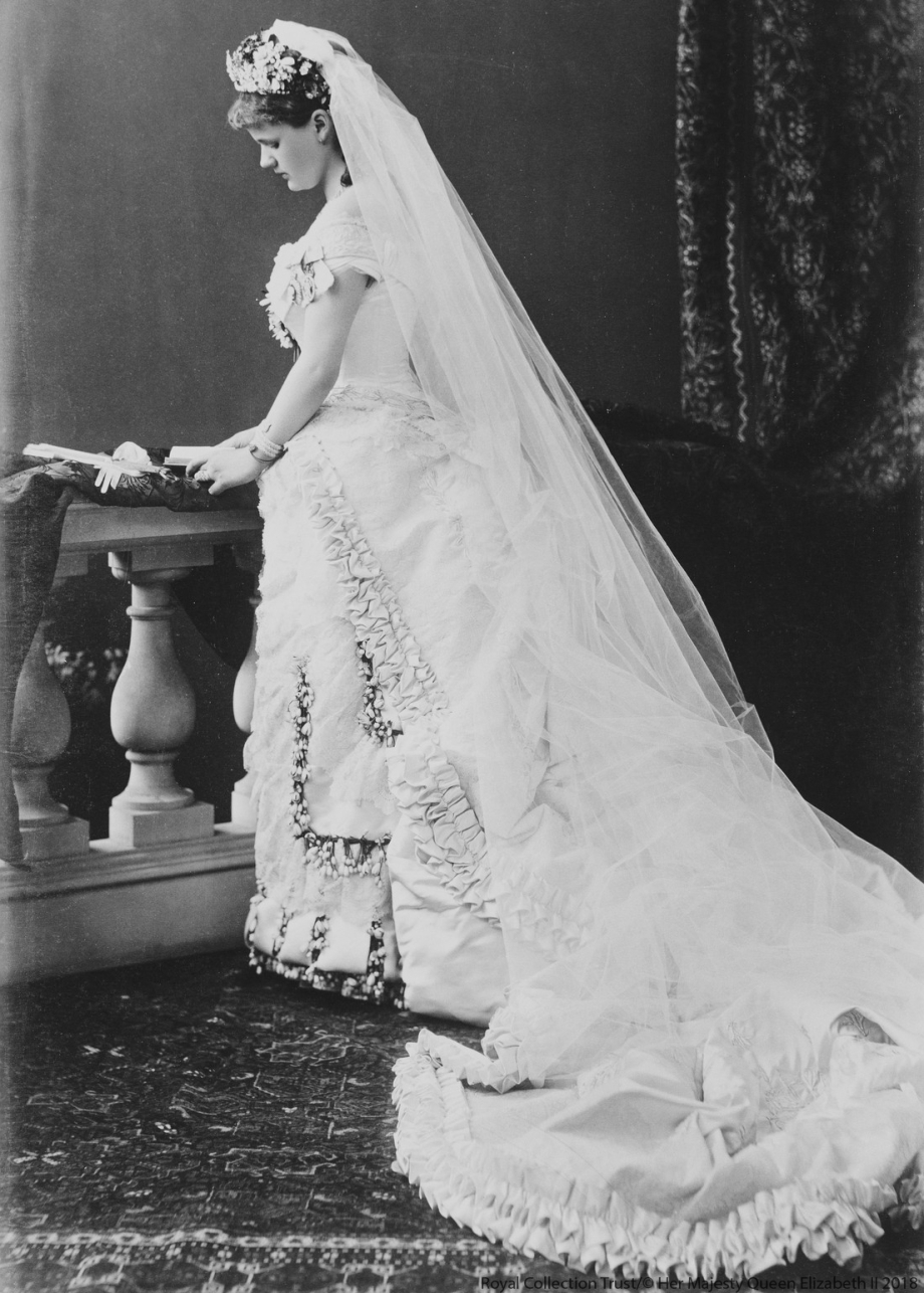 Princess Helena of Waldeck and Pyrmont's Wedding Dress