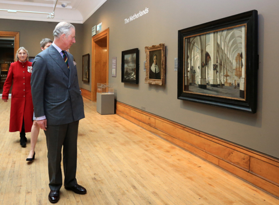 The Prince of Wales at Ferens Art Gallery