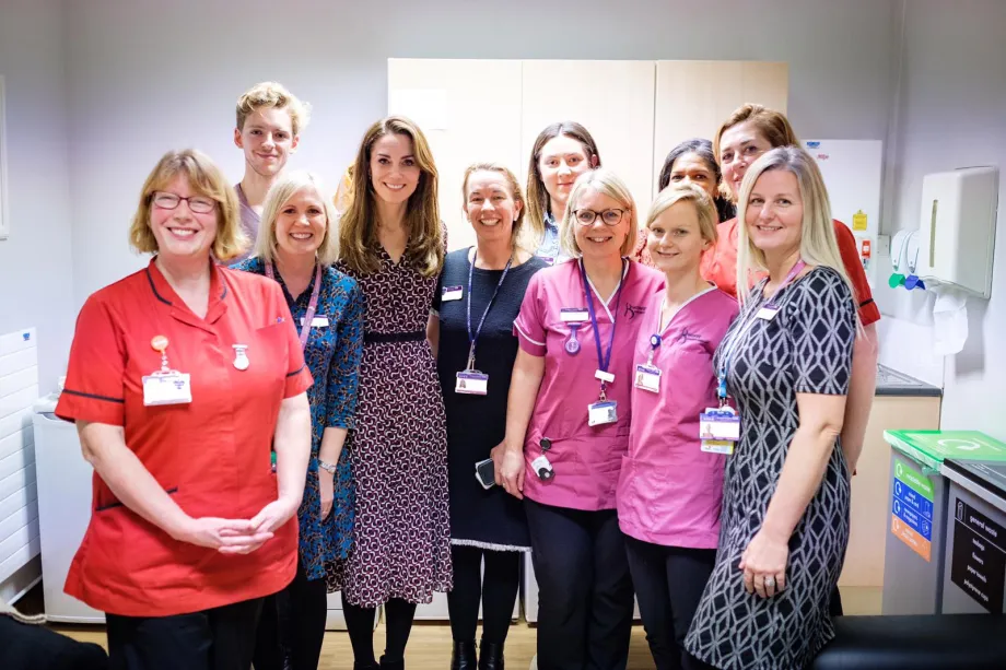 The Duchess of Cambridge writes an open letter to nurses 