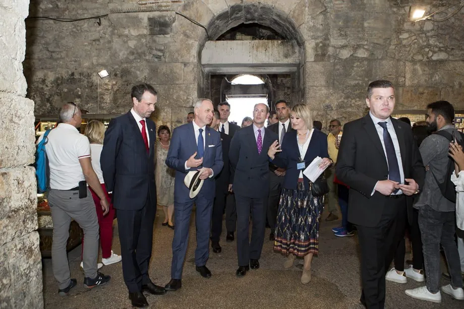 The Earl of Wessex in Croatia