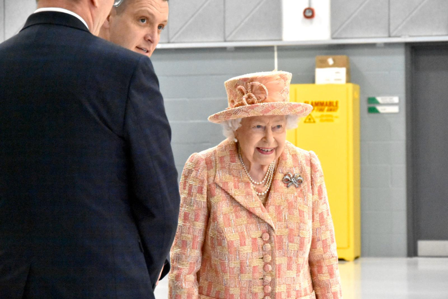 The Queen visits RAF Marham 