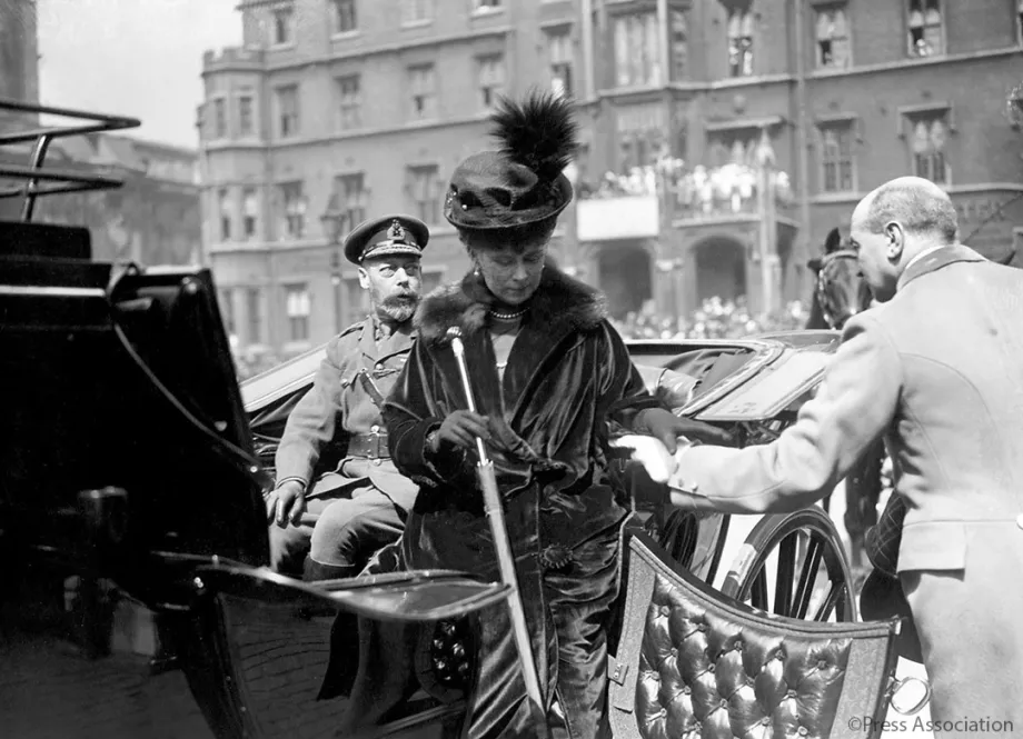 King George and Queen Mary: ANZAC Day 