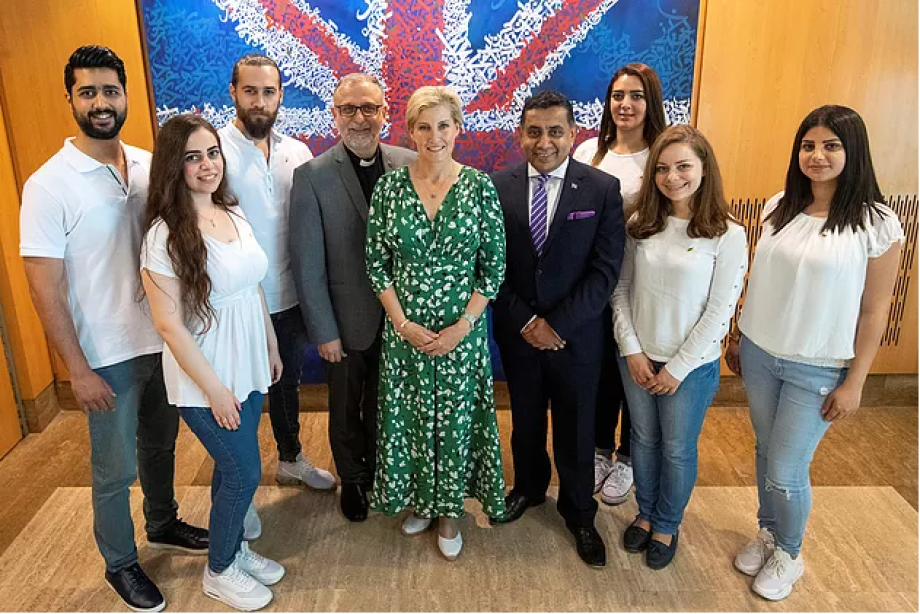 HRH The Countess of Wessex GCVO meets AMBASSADORS FOR PEACE in Lebanon
