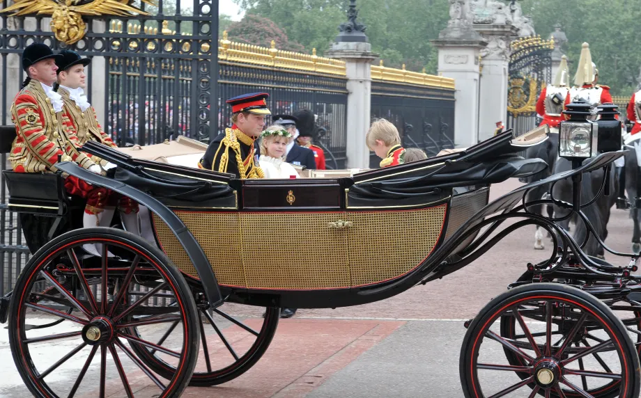 Prince Harry at the wedding of The Duke and Duchess of Cambridge
