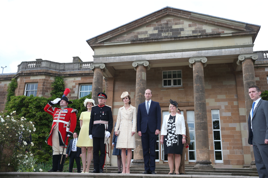 The Duke and Duchess of Cambridge attend a Garden Party at Hillsborough Castle