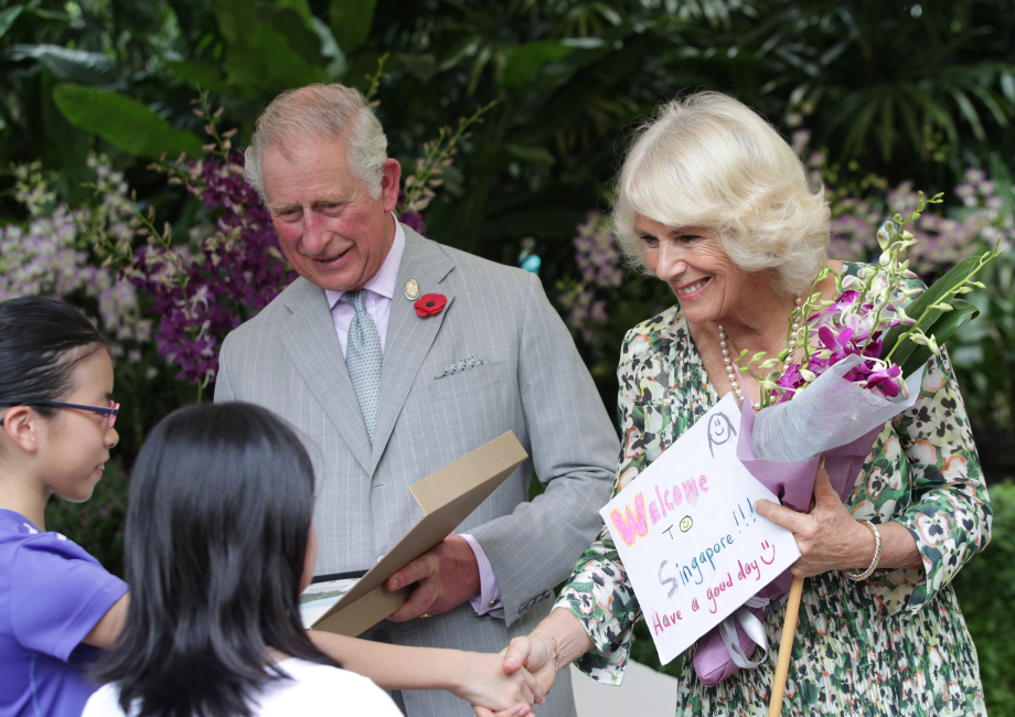 The Prince of Wales and The Duchess of Cornwall in Singapore