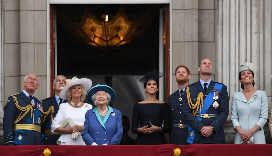 The Royal Family at RAF 100