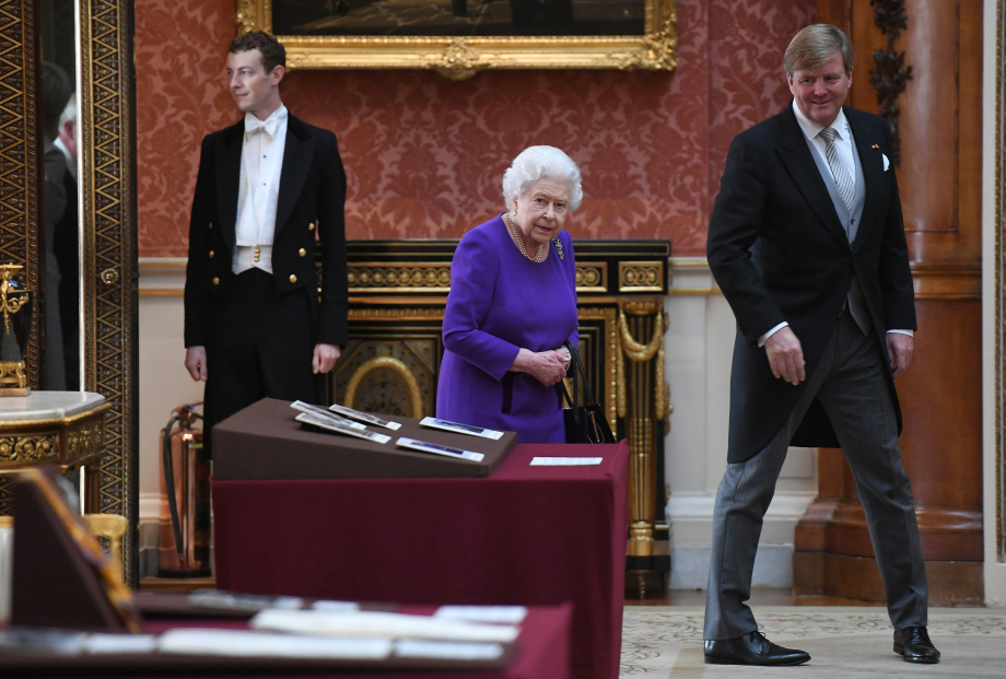Netherlands State Visit The Queen views Dutch objects in the Royal Collection