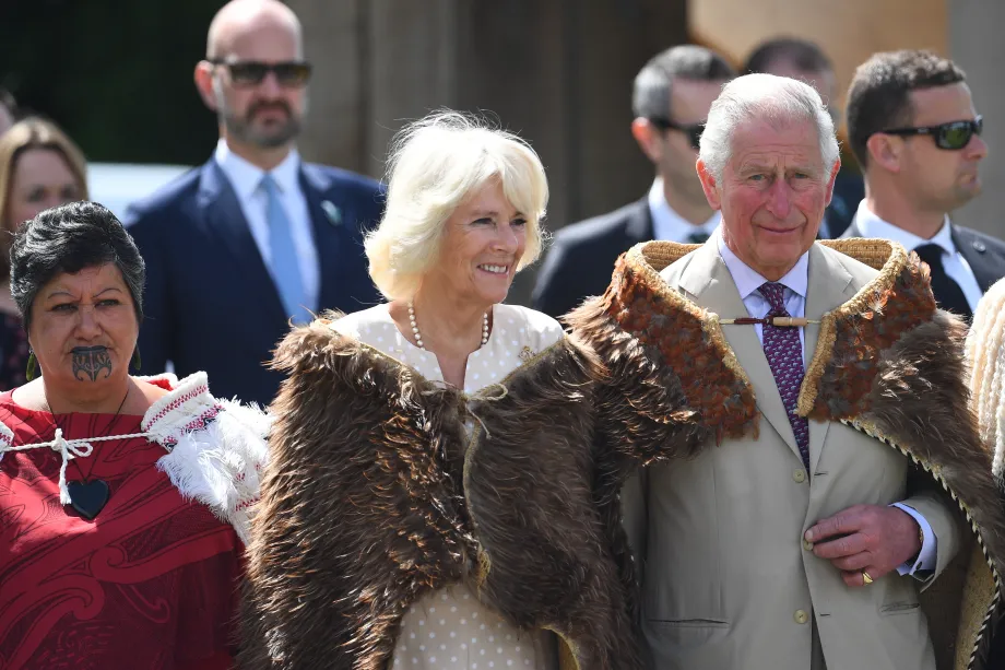 The Prince and The Duchess visit Tuahiwi Marae