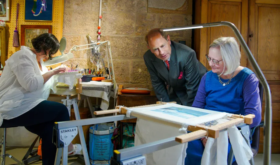 The Earl of Wessex visit Lancaster Castle