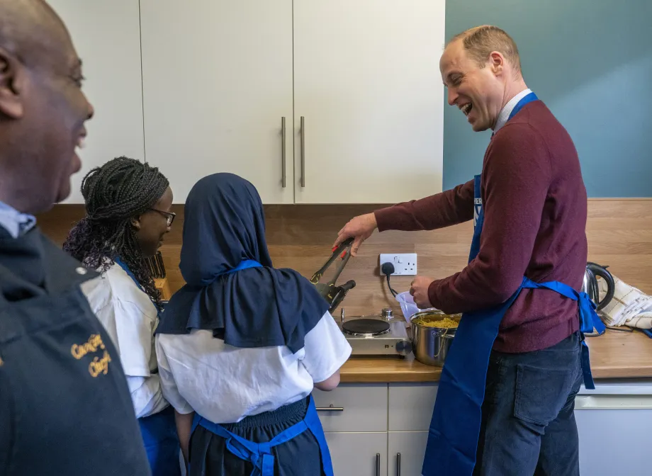 The Prince of Wales visits Together As One