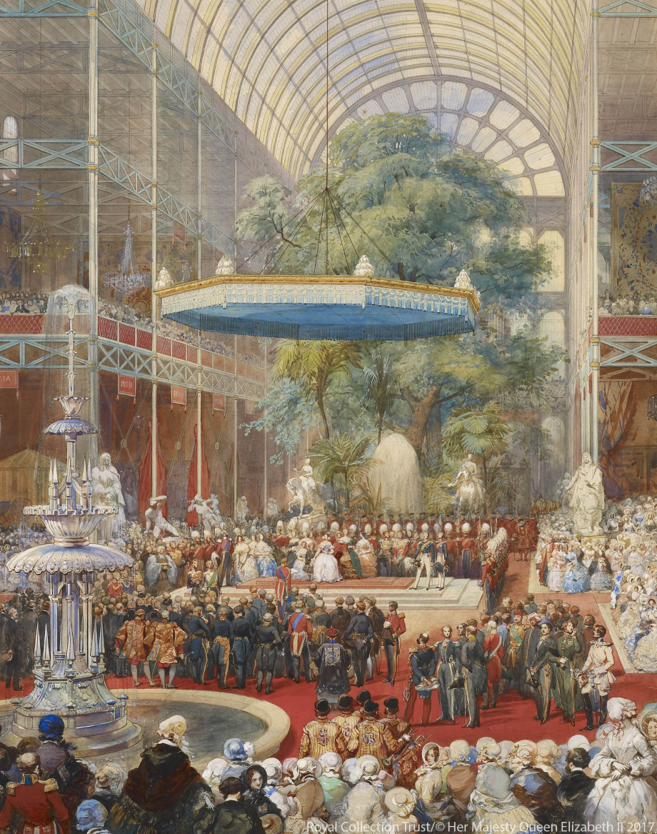 The opening of The Great Exhibition