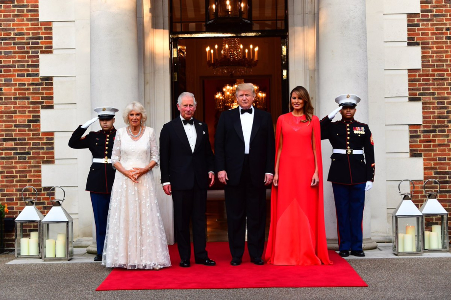Prince of Wales and President Trump