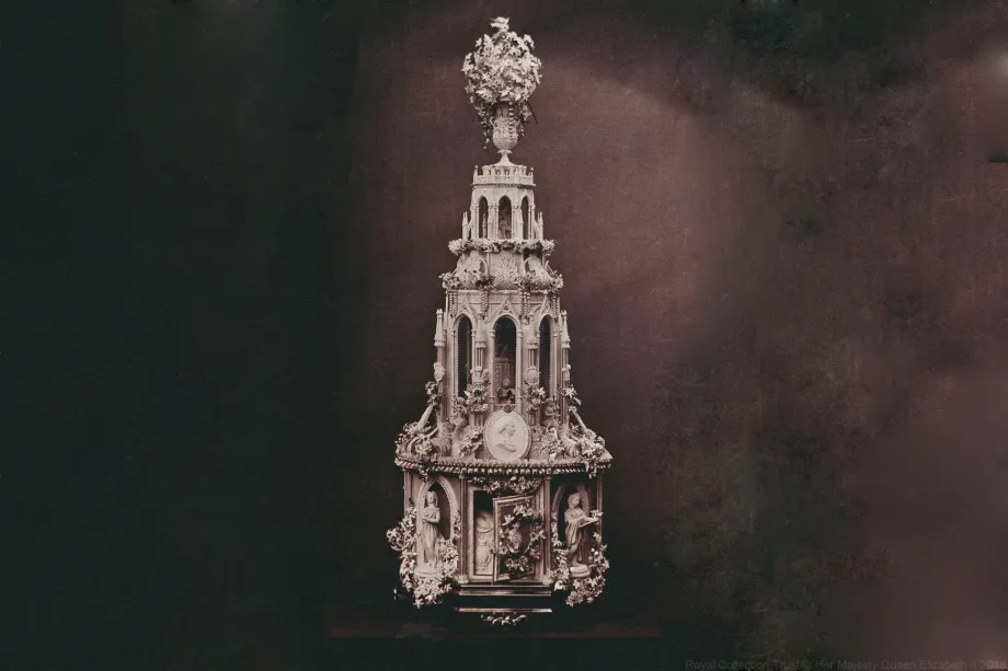Prince of Wales, King Edward VII and Queen Alexandra Wedding Cake