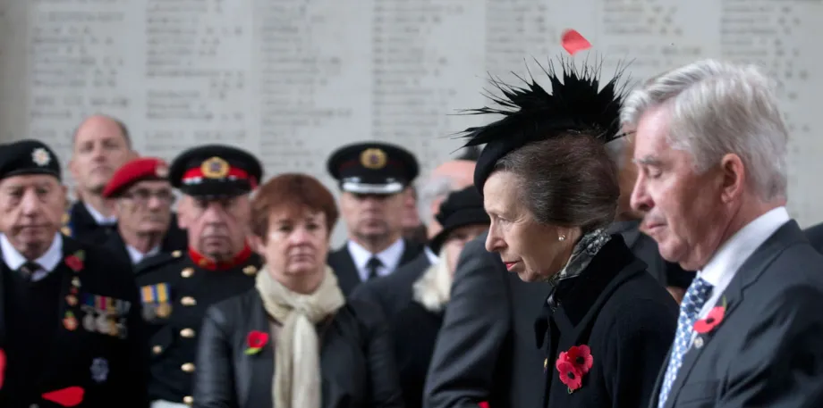 Princess Royal in Menin