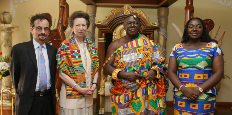 The Princess Royal in Ghana