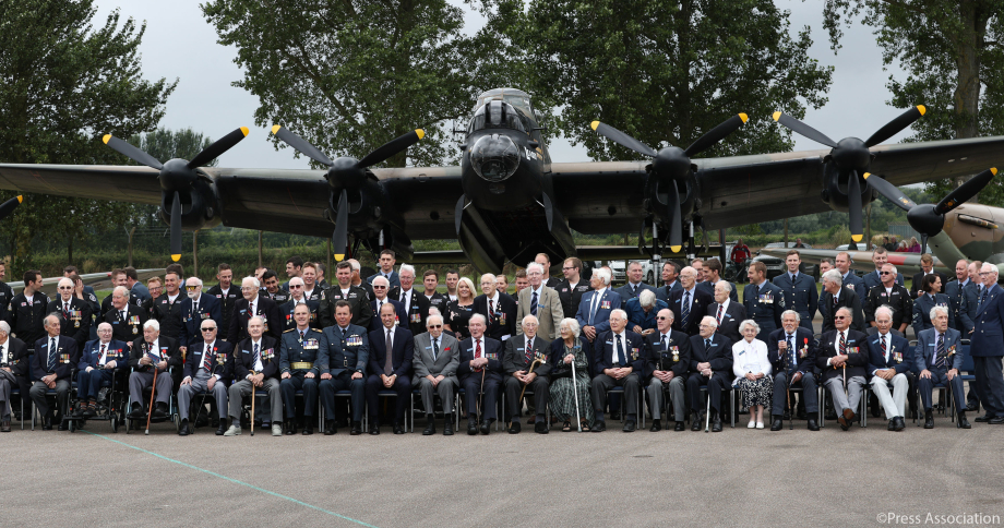The Duke of Cambridge celebrates 60 years of the Battle of Britain Memorial Flight