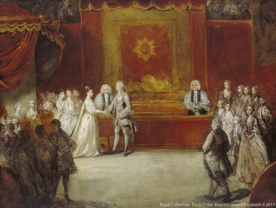 The Wedding of Princess Charlotte and King George III
