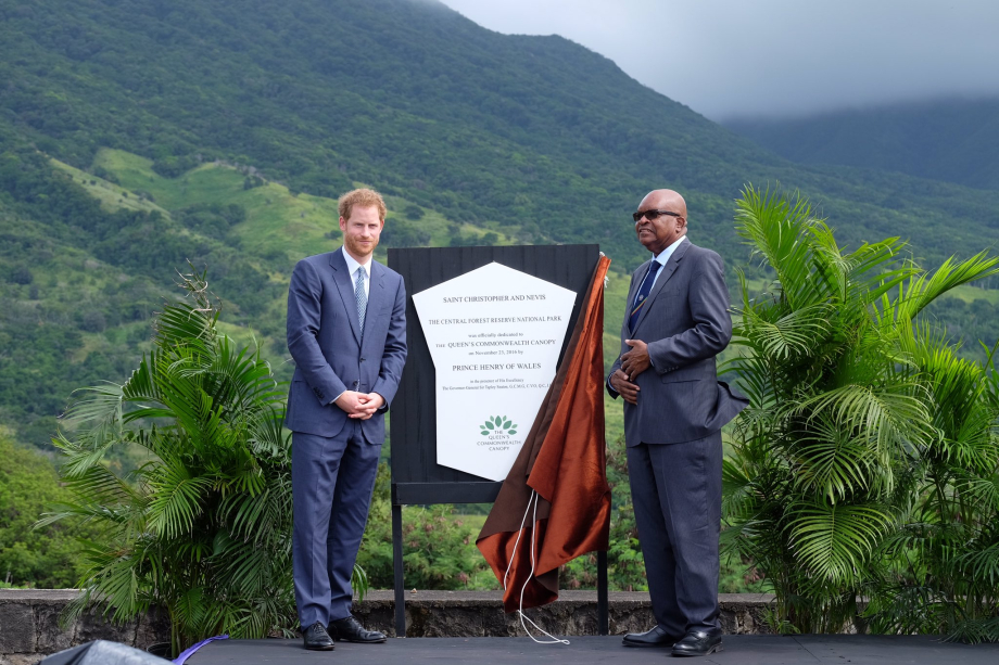 Queen's Commonwealth Canopy in St Kitts and Nevis
