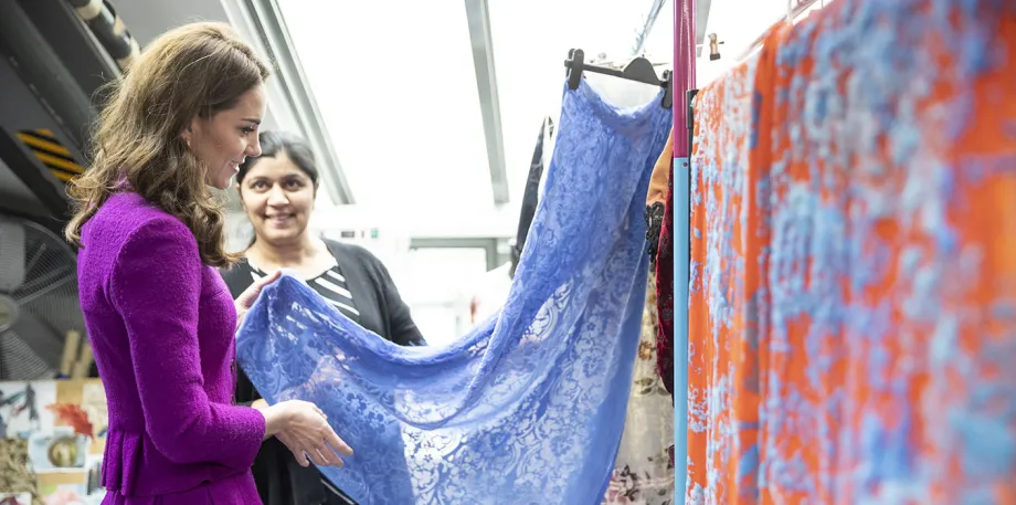 The Duchess of Cambridge visits The Royal Opera House