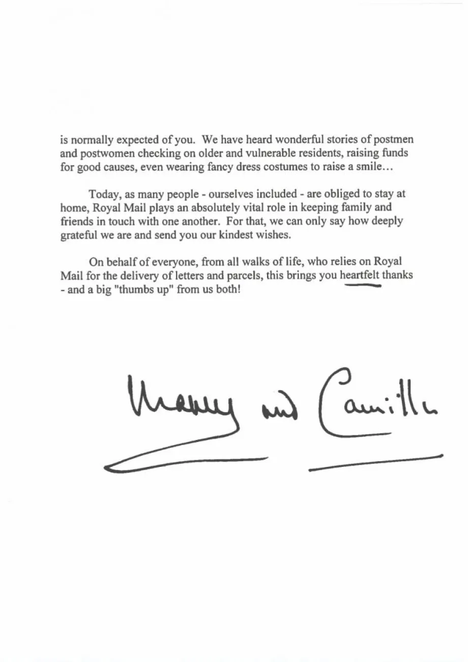 Royal Mail Letter