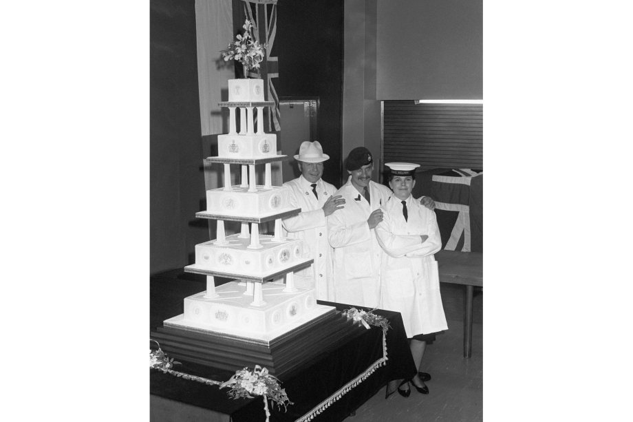 The Wedding Cake of The Duke and Duchess of York