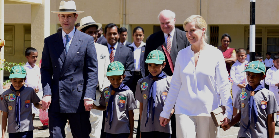 The Earl and Countess of Wessex visit Sri Lanka