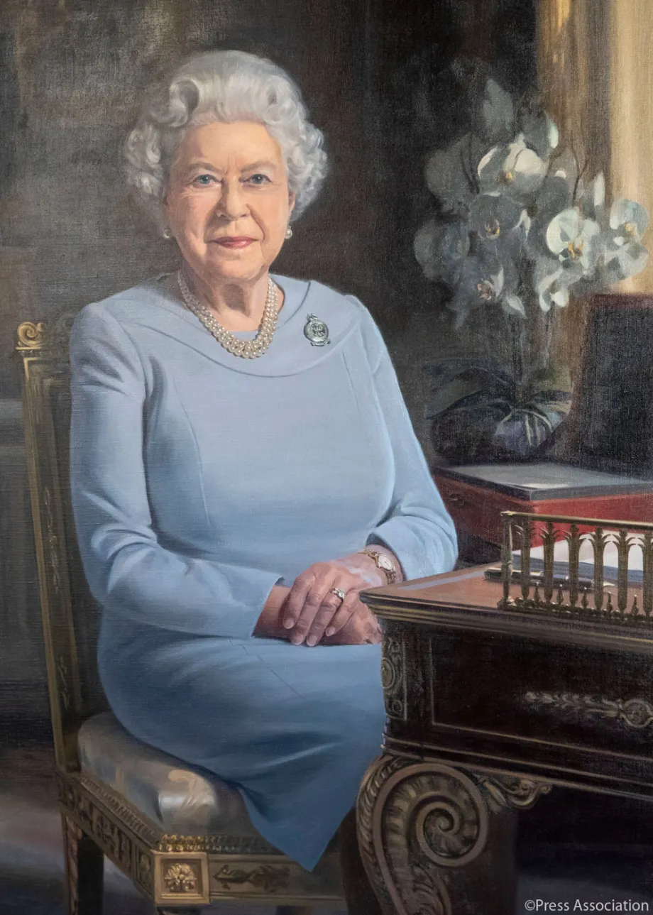 The Queen at Windsor Castle