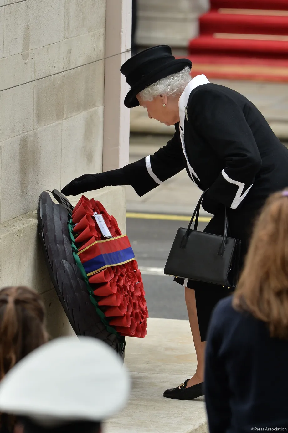 The Queen ANZAC Day 2015 Westminster Abbey 