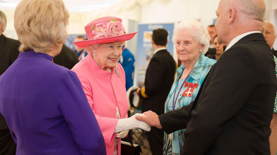 The Queen NCVO reception