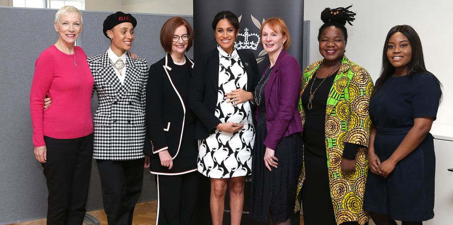 The Duchess of Sussex joins an International Women's Day panel discussion 