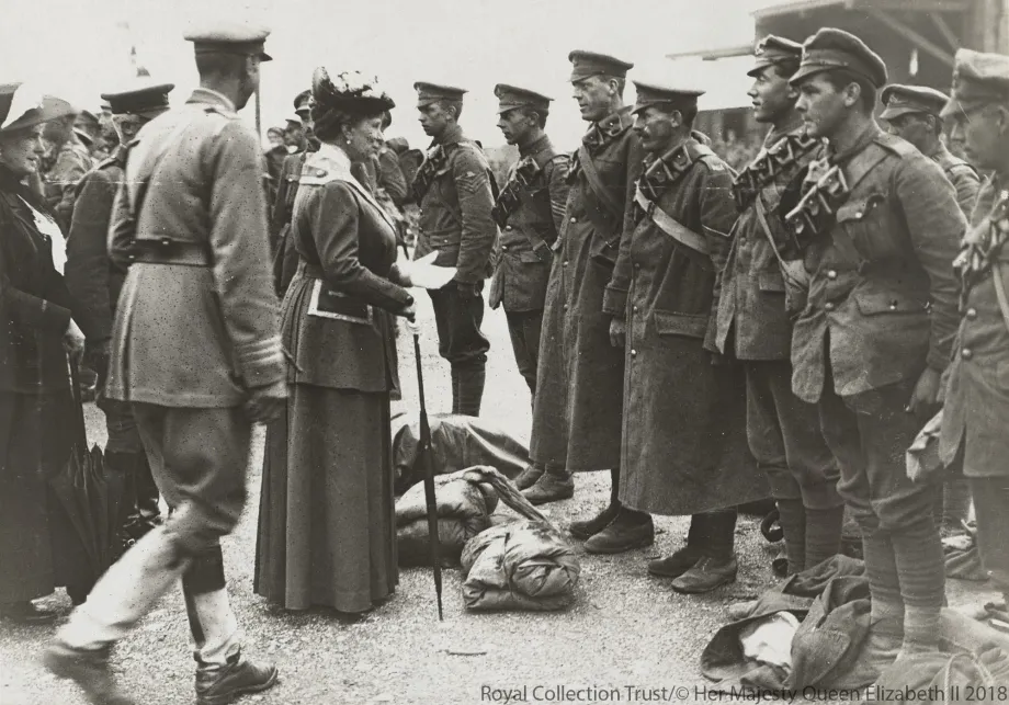 Queen Mary at the Western Front