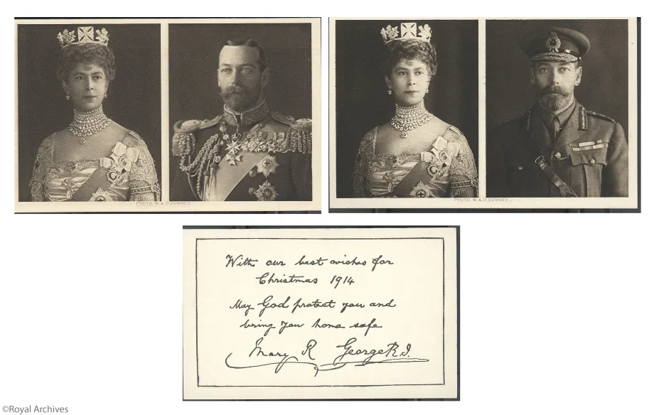 A Christmas Card from The King and Queen