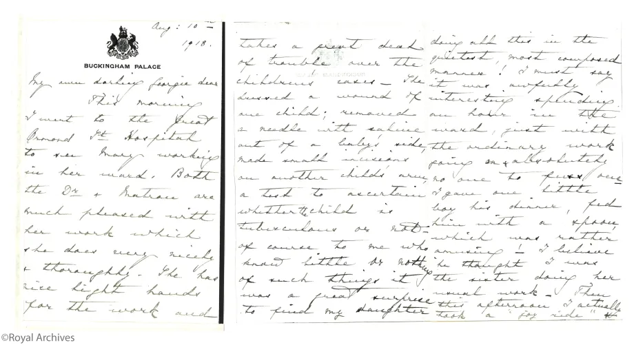 Queen Mary letter