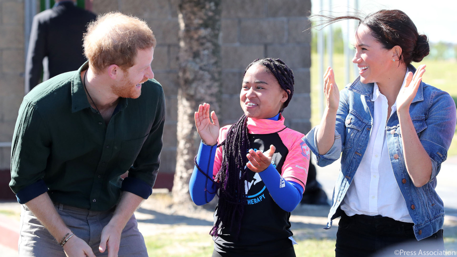 The Duke and Duchess of Sussex visit Cape Town 