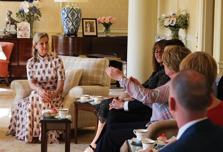 The Countess of Wessex in Jersey