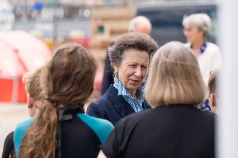 The Princess Royal at UKSA